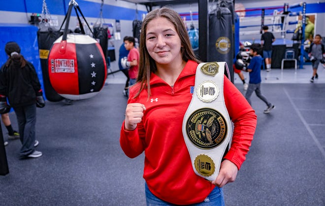 Jennah Creason, 16, won the USA Boxing Junior title for her weight and age division in December. She trains at the Wittman Village Community Center. A proposed $75,000 grant will help the Visalia Police Activities League expand its after school programs.