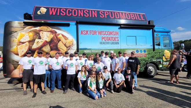The Spudmobile is Wisconsin potato industry’s most comprehensive educational and informational resource center, on wheels and will be parked on the grounds of the EAA during the WPS Farm Show.