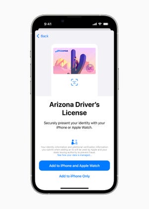 Apple lance une option en Arizona