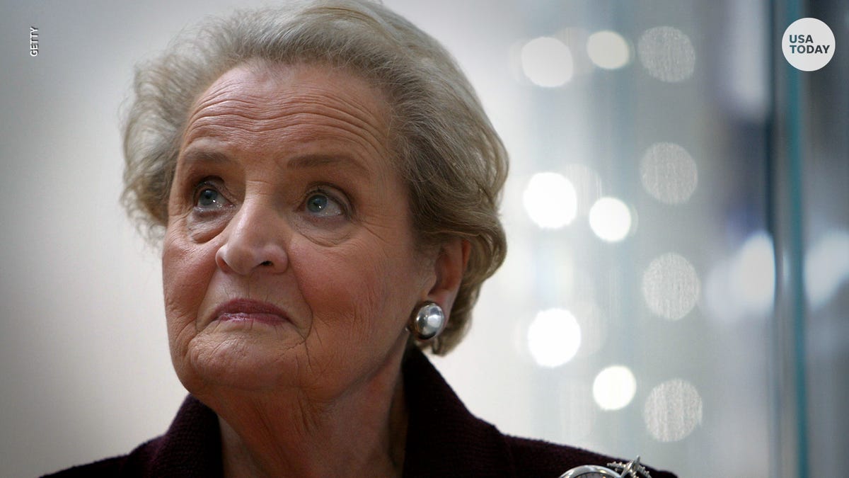 Madeleine Albright, first female secretary of state, has died at age 84