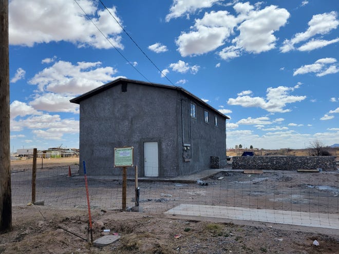 At the property at 205 Paloma Blanca, Chaparral, Manuel Cervantes plans to open a cannabis microbusiness producer business.