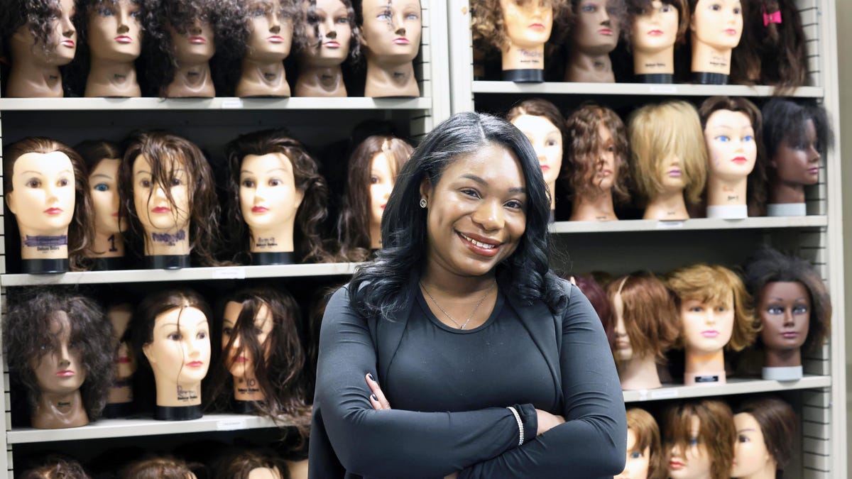 Black cosmetology teacher closes haircare gap