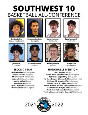 The Southwest10 boys' All-Conference selections.