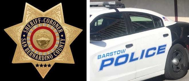 Two men involved in street racing were arrested on suspicion of causing the death of a pedestrian, 58-year-old Bedford Moering, on West Main Street in Barstow.