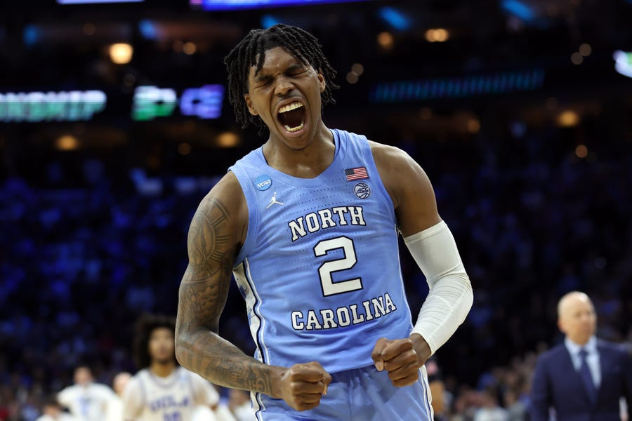 Caleb Love summons March magic in second half, powers UNC past UCLA to reach Elite Eight