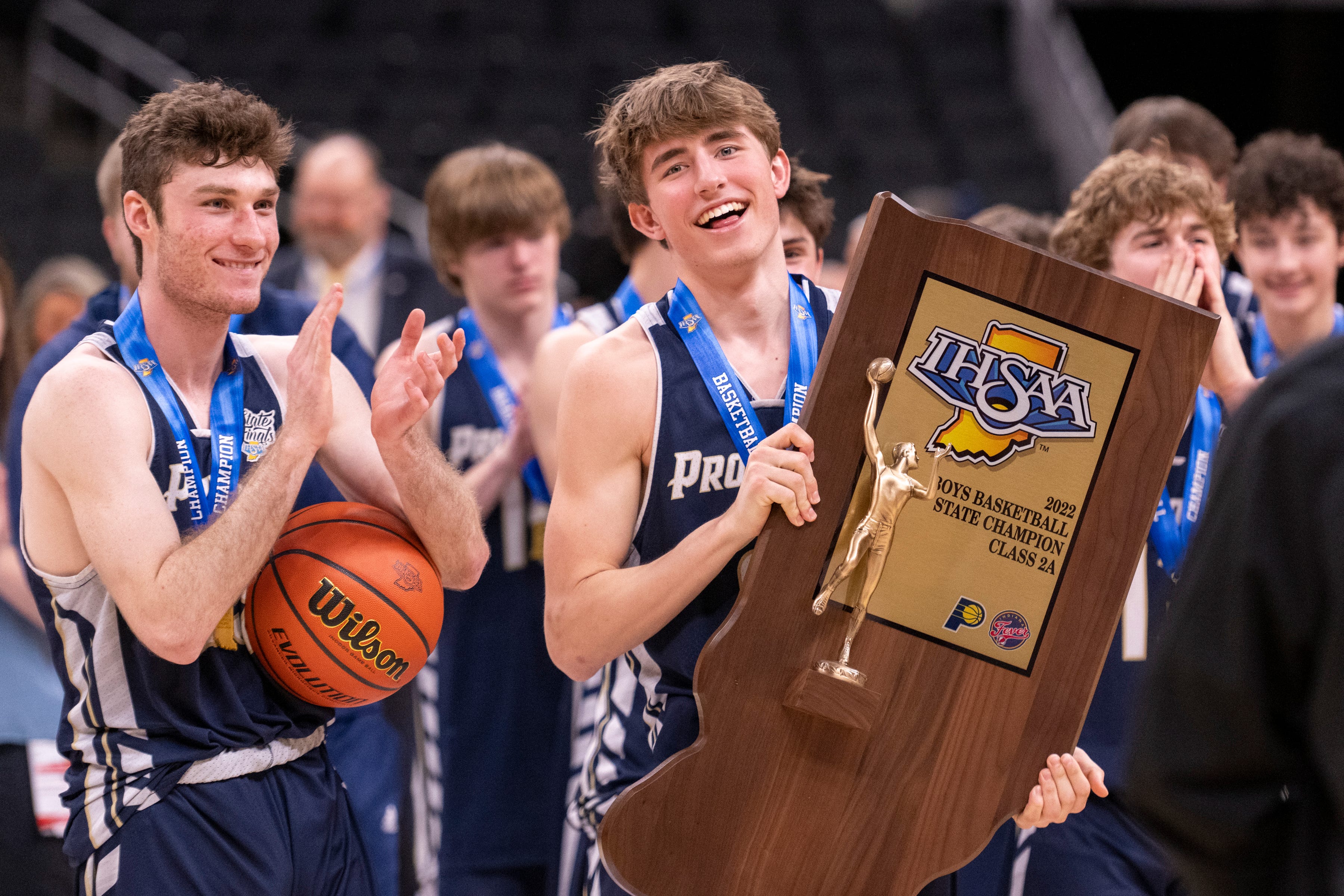 IHSAA basketball Class 2A state finals Providence beats Central Noble