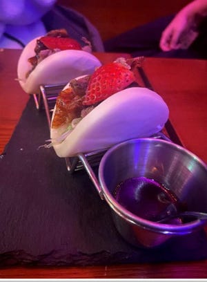 A sampling of dishes served at WakuWaku in Boston.