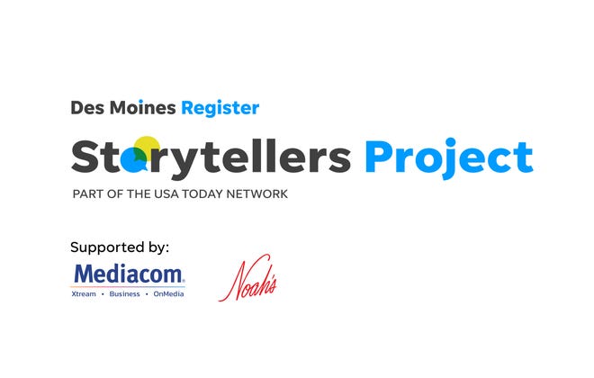 Het Des Moines Storytellers Project wordt ondersteund door Mediacom en Noah's Ark.