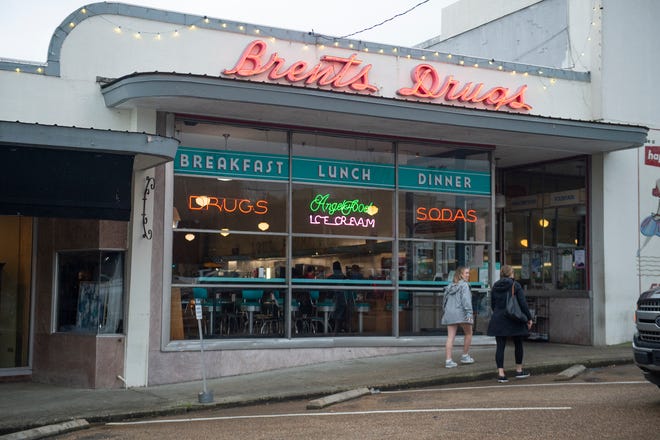 The iconic Brent's Drugs, seen here Tuesday, March 22, 2022, opened in the Fondren area of ​​Jackson, Miss., in 1946. The nostalgic diner continues to serve generations of customers.