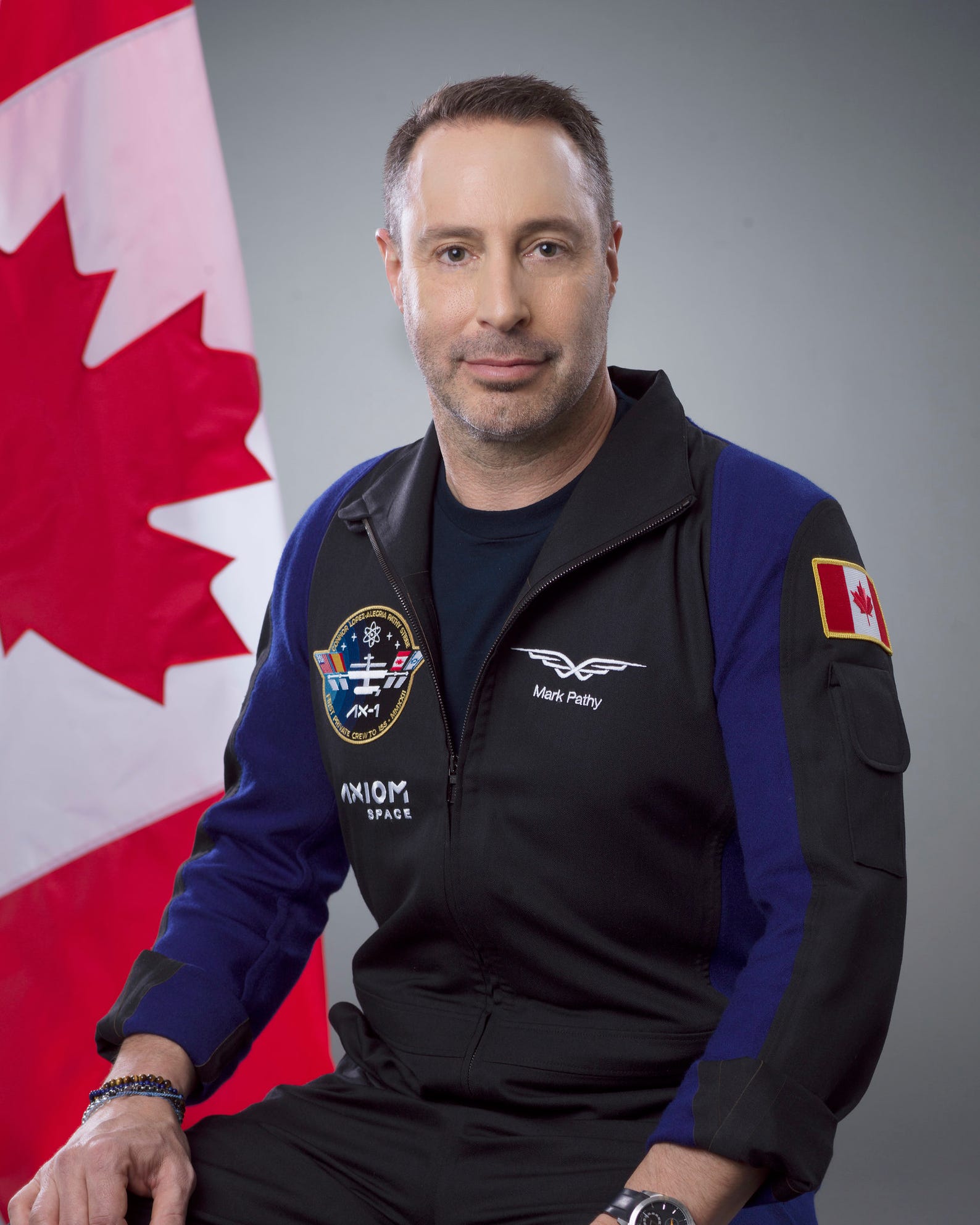Axiom Space Ax-1 Mission Specialist, Mark Pathy, a wealthy investment firm CEO and philanthropist, will represent the country of Canada on the first, all-private mission to the International Space Station.