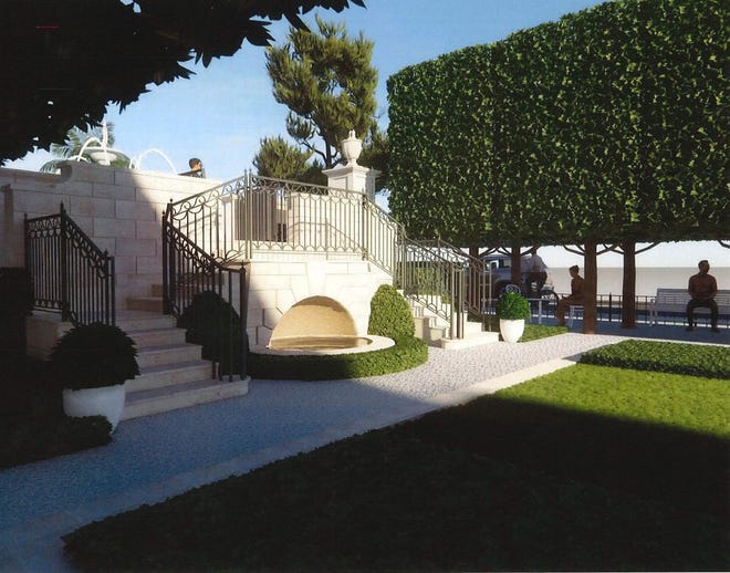Palm Beach votes to approve steps, ADA access to Mizner Memorial Fountain