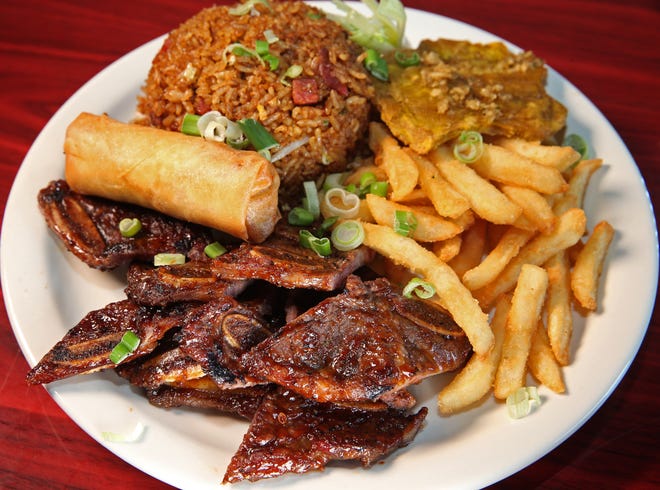 AsianRican Foods serves dishes such as Asian short ribs with chicken egg roll, arroz chino boricua, plantains and seasoned fries. The restaurant is moving from Snifters in Walker's Point to a place of its own on West Lincoln Avenue.