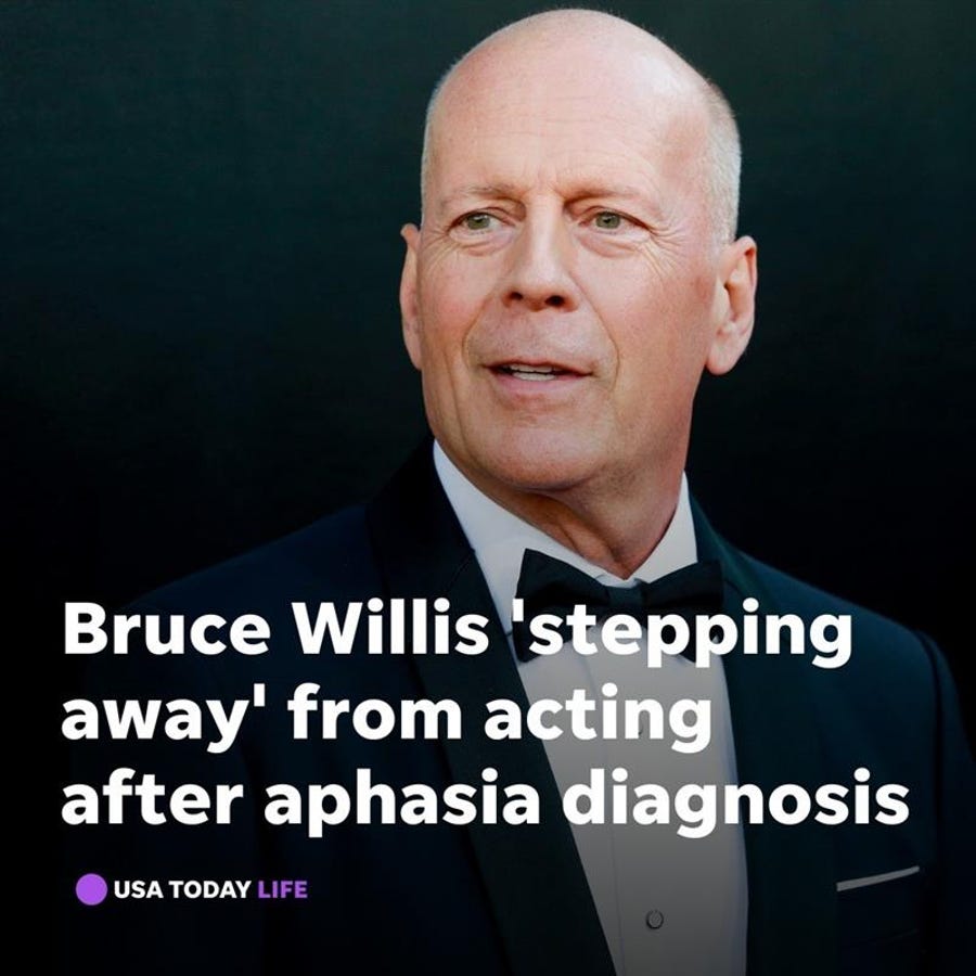 Bruce Willis is stepping away from acting because of health issues, his daughter Rumer  announced on social media.