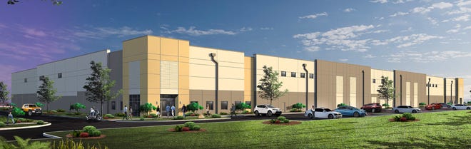 Jacksonville building permits have been approved for two large structures at Westlake Industrial Park, 1317 Pritchard Road.