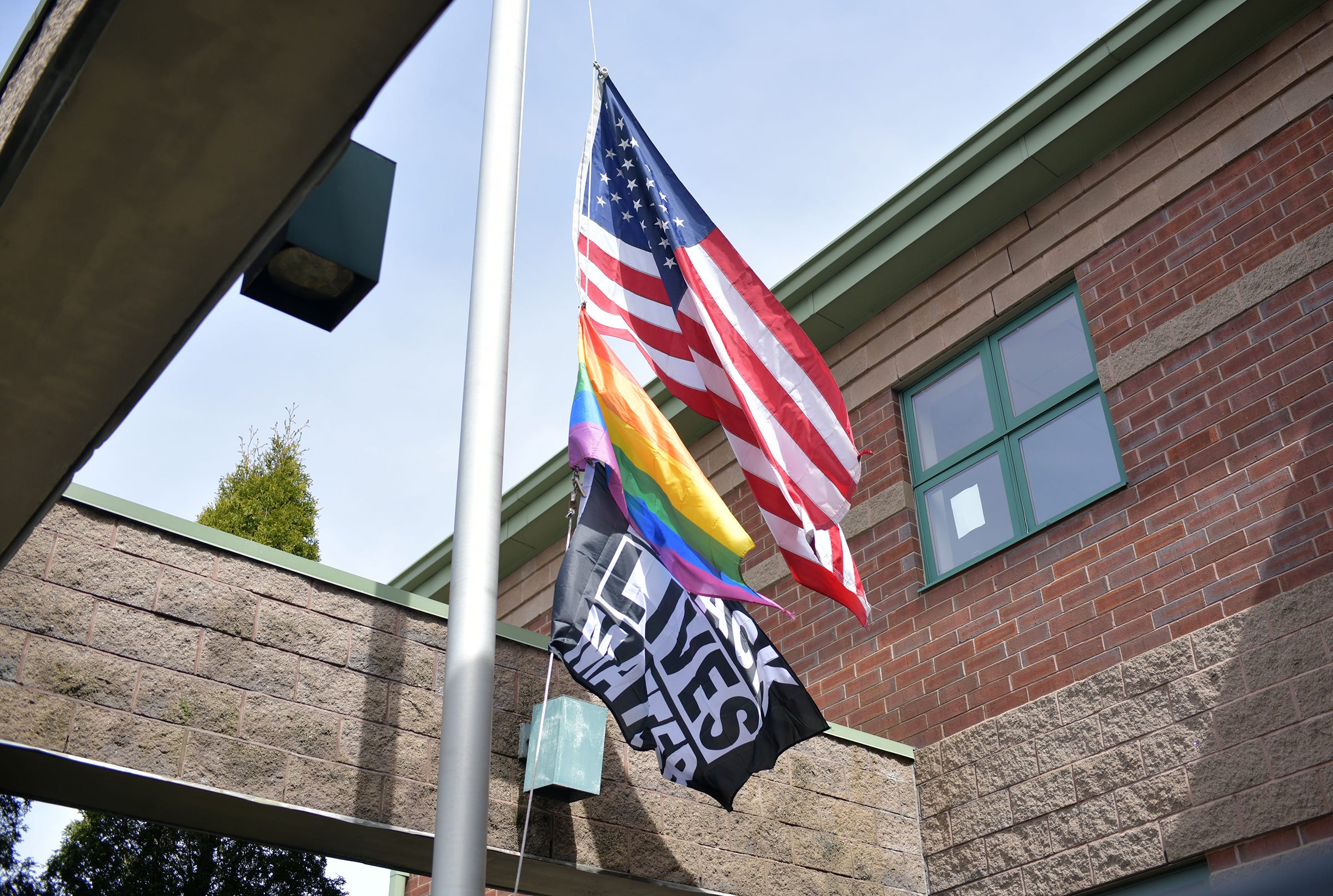 Pride, BLM flags still flying at Nativity School against wishes of
