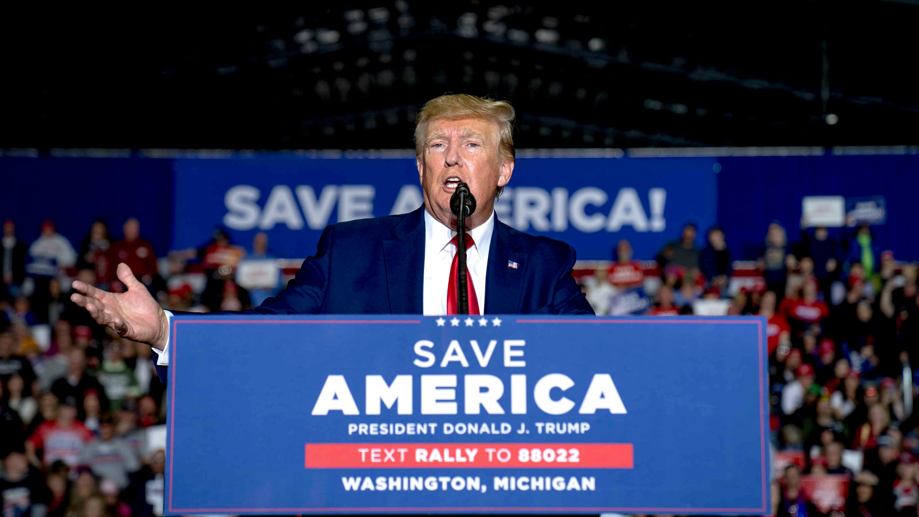 PRESIDENT TRUMP’S FULL SPEECH – SAVE AMERICA RALLY IN MICHIGAN
