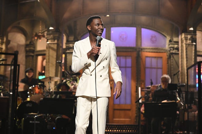 Comedian Jerrod Carmichael hosted the April 2 episode of "Saturday Night Live."