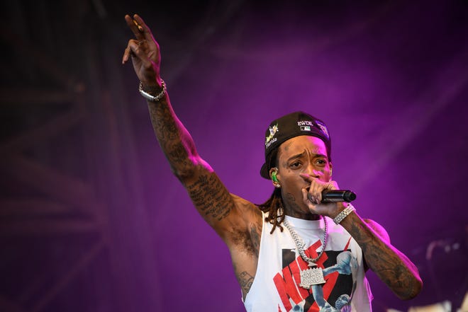 Wiz Khalifa, pictured here at the Dreamville Festival in early April, will perform at Kemba Live on Aug. 31.