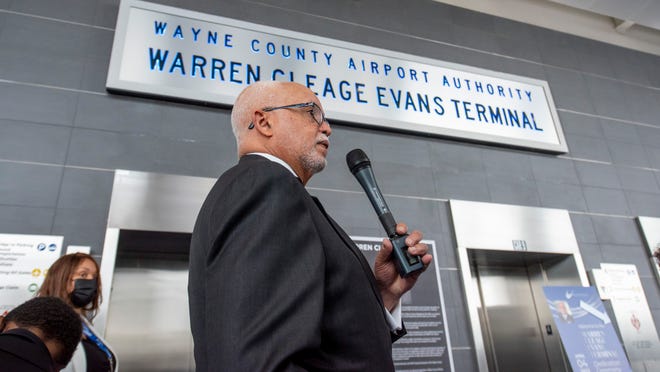 Metro menamai Terminal Utara untuk Wayne County Executive Evans