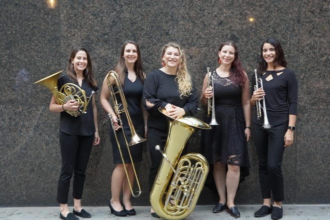The eGALitarian Brass ensemble will play a free concert Aug. 16 at the Cape Cod National Seashore's Salt Pond Visitor Center in Eastham as part of the Cape Cod Chamber Music Festival.