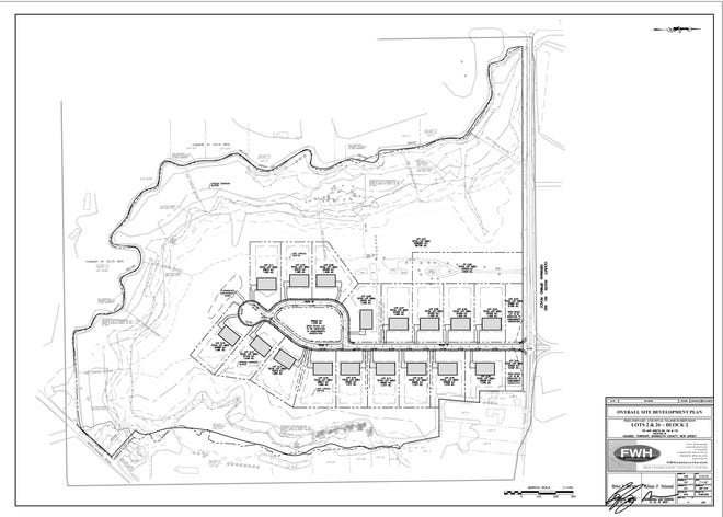 Site Plans for a proposed new development called Heavenly Estates