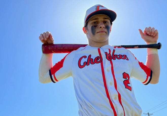 Cherokee's Evan Brown had his season cut short last season due to a hip injury. His presence in the lineup makes a huge difference to the Cherokee baseball program.