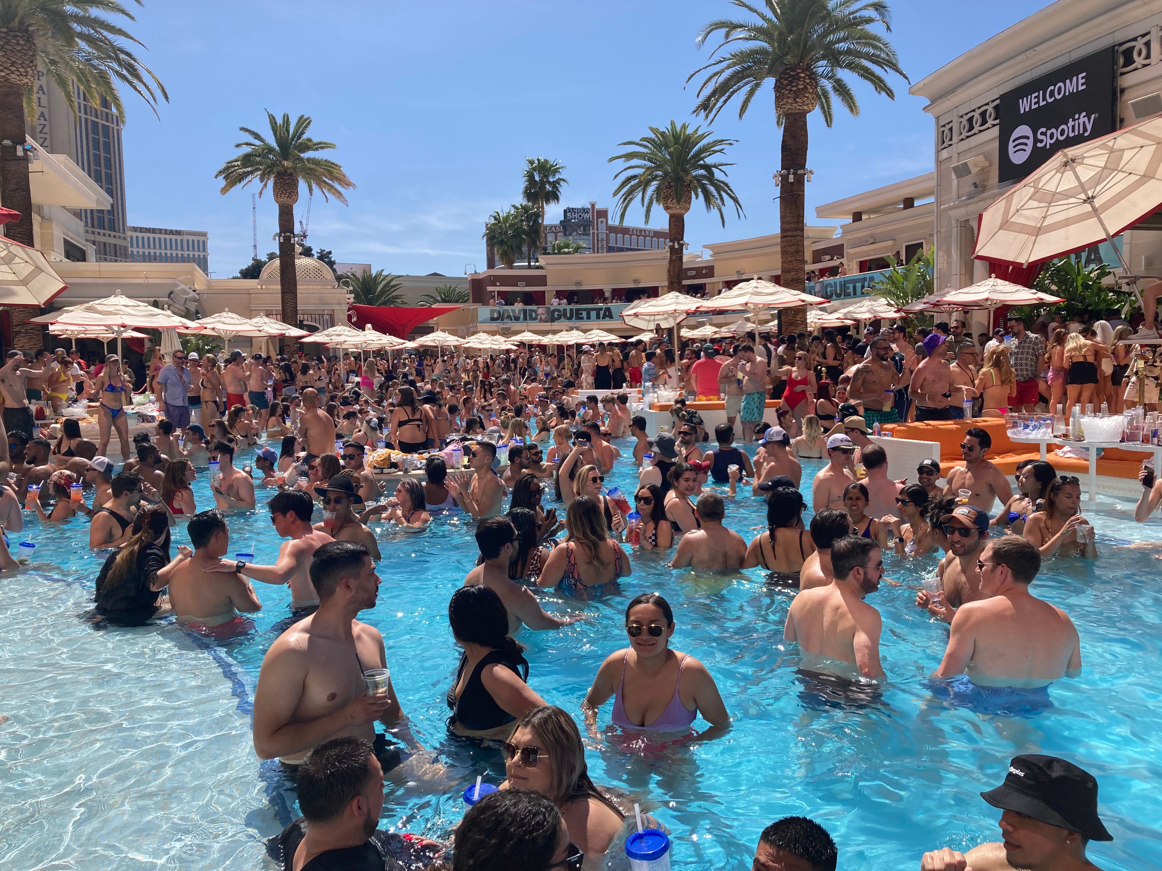 What You Can T Bring To Vegas Pool Parties From Tic Tacs To Tank Tops