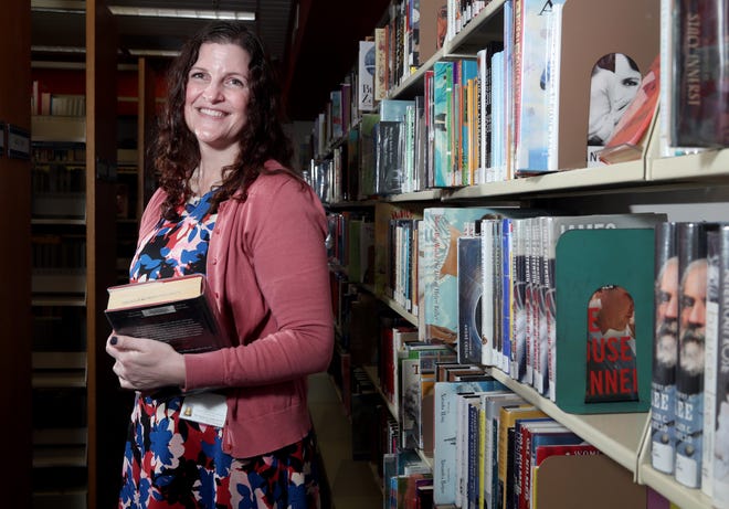 Wendy VanScheetz, pictured March 31, has been hired as manager of the Columbus Metropolitan Library's Whetstone branch. She previously was the manager of the Main Library's circulation division.