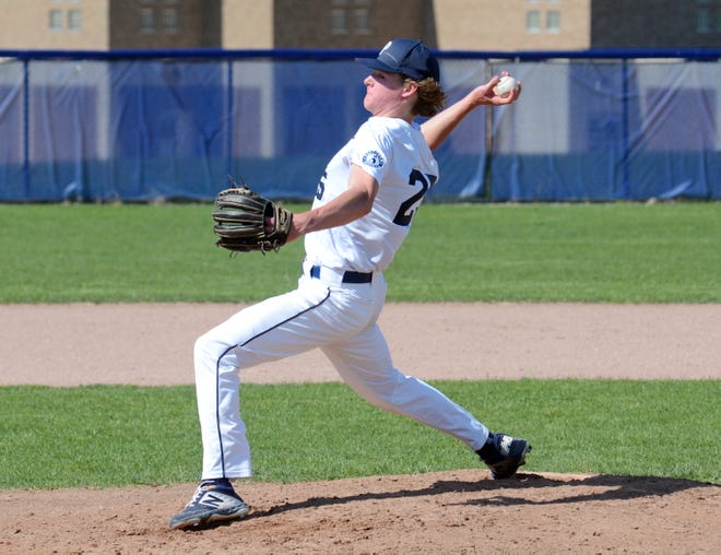 Petoskey's Parker Shuman will be counted on for his arm on the mound and play in the outfield, while being one of the leaders of the 2022 group.