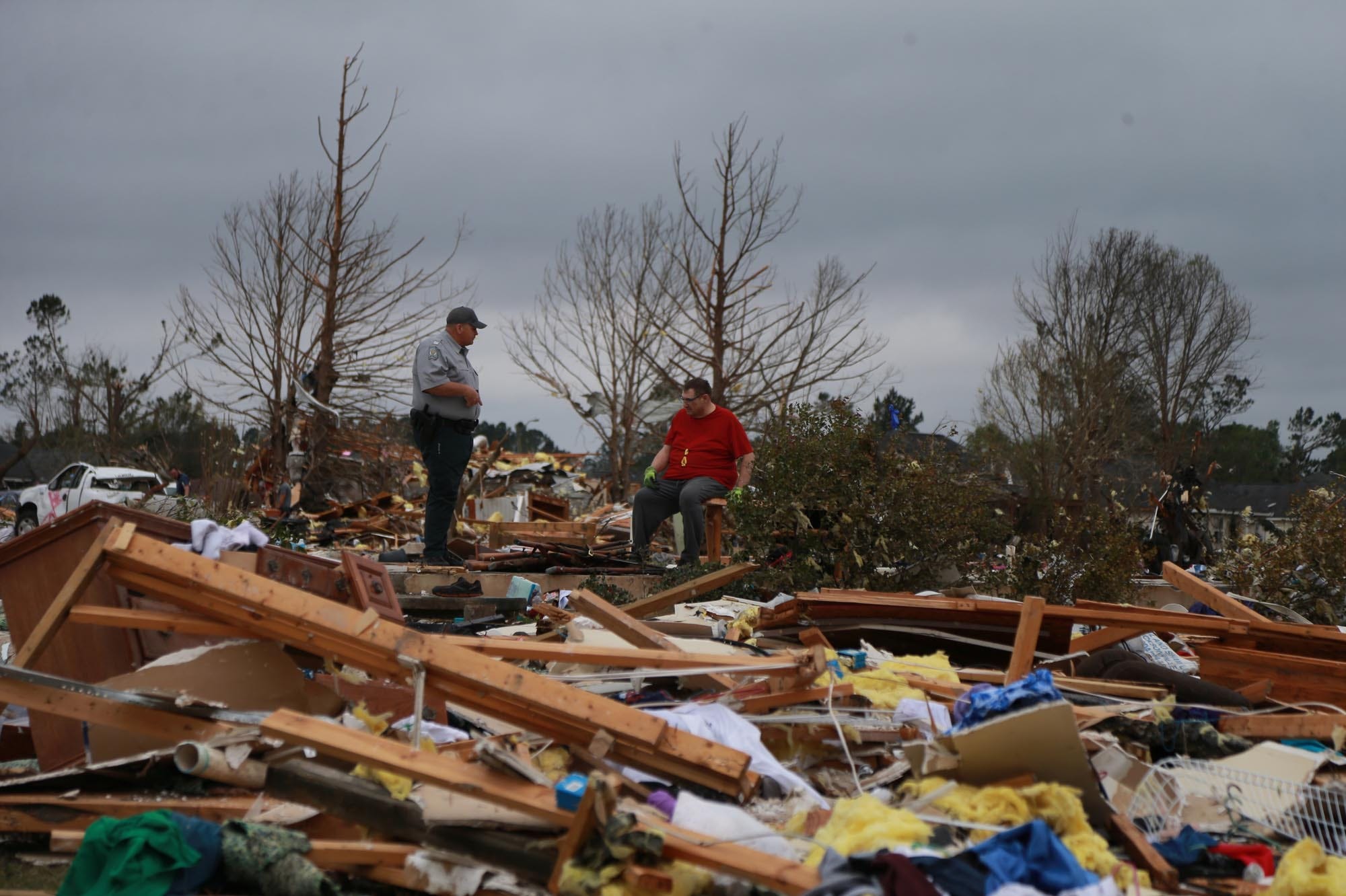 National Weather Service Tornado confirmed in Bryan County,
