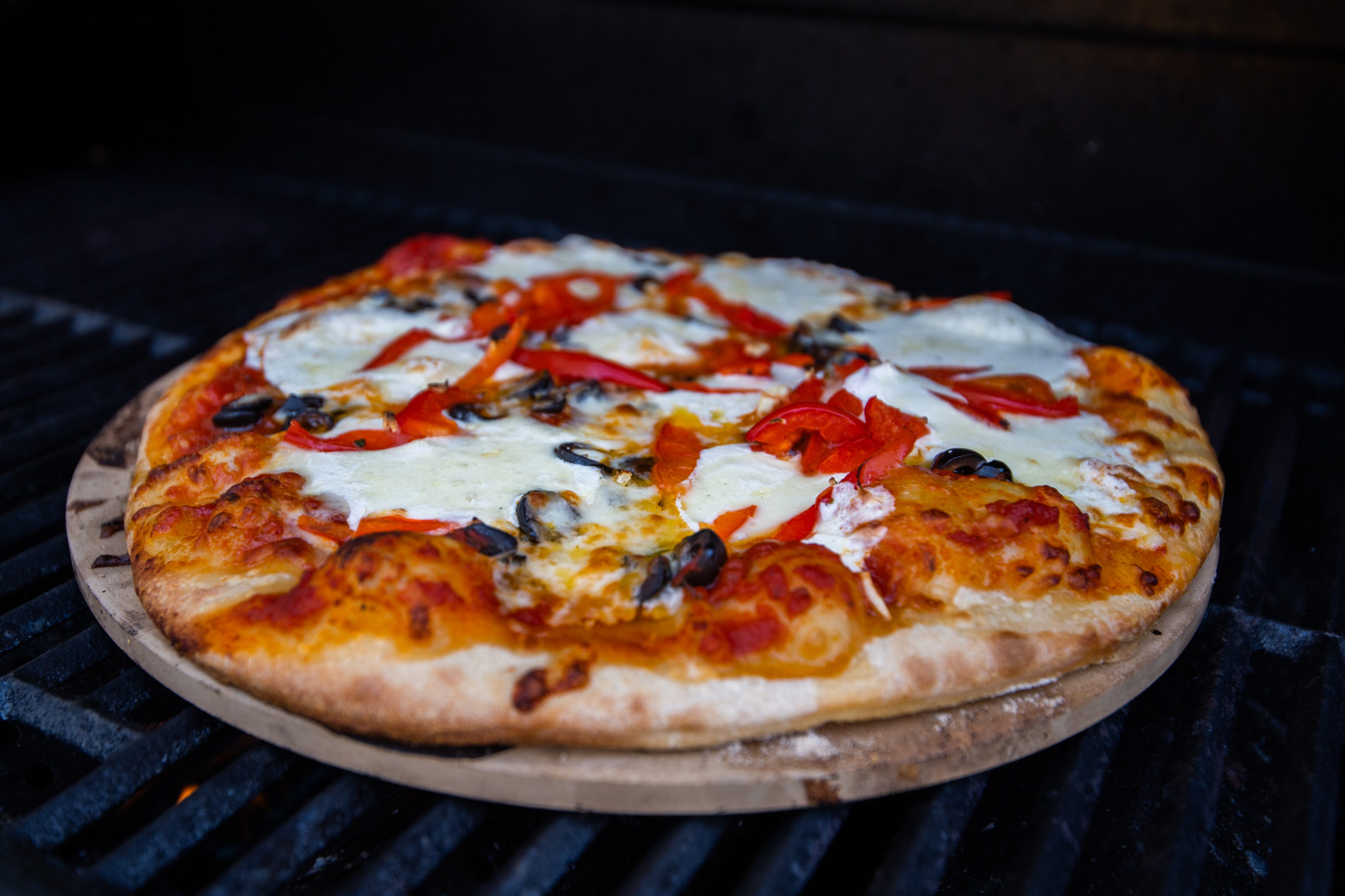 Grilled pizza is better than ovenbaked pizza; here's how to make it