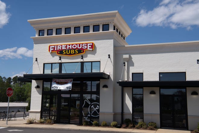 The new Firehouse Subs location on McFarland Blvd. in Northport is seen April 7, 2022. Gary Cosby Jr./Tuscaloosa News  