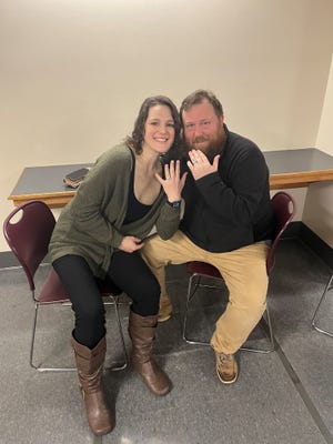 Des Moines Register reporter Tommy Birch and wife Allyson got married last month. The planning for their wedding was just a few hours.