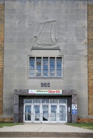 North High School is one of 10 older buildings in the district that need repairs, a facilities study said.