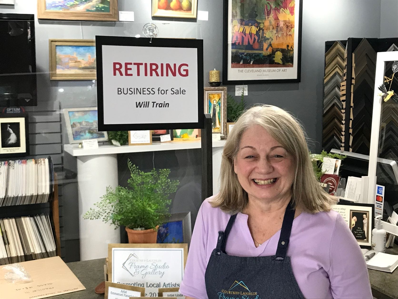 Beaver frame shop & studio seeks the right buyer