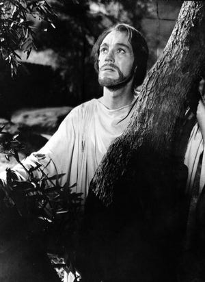 Max Von Sydow as Jesus in "The Greatest Story Ever Told"