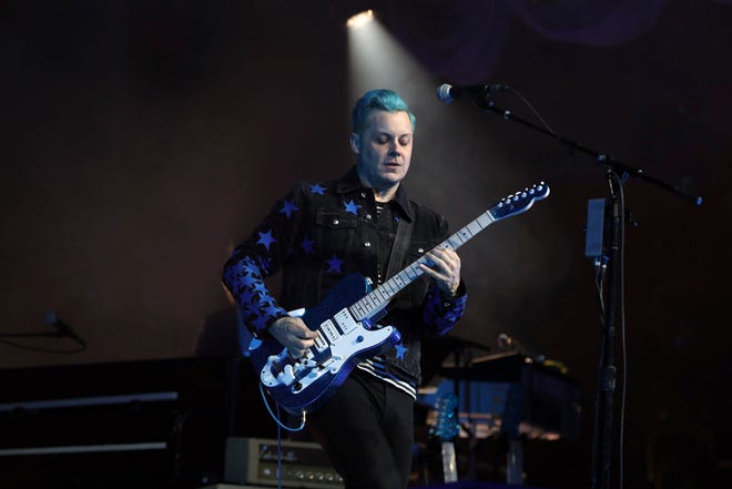 Jack White performed at a sold out Masonic Temple Friday, April 08, 2022, in Detroit.