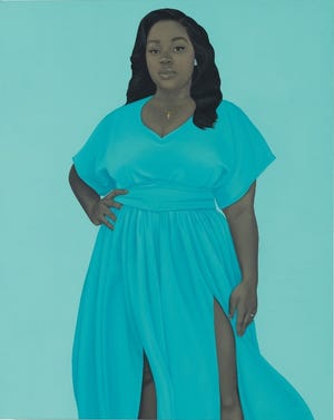 Amy Sherald, Breonna Taylor, 2020. © Amy Sherald. Courtesy the artist and Hauser & Wirth. Photo credit: Joseph Hyde.
