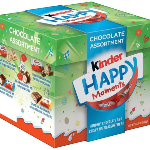 The Kinder Happy Moments Chocolate Assortment has 