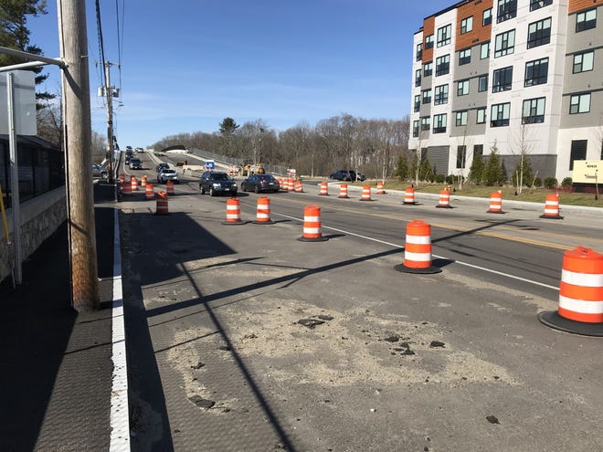 A $57 million Route 18 widening project is in the final stages of completion and expected to improve traffic flow according to the Massachusetts Department of Transportation.