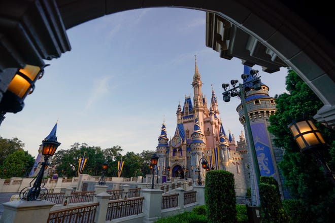 Cinderella Castle in the Magic Kingdom at Walt Disney World