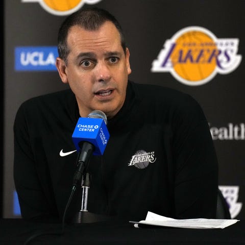 Frank Vogel spent three seasons as Lakers coach.