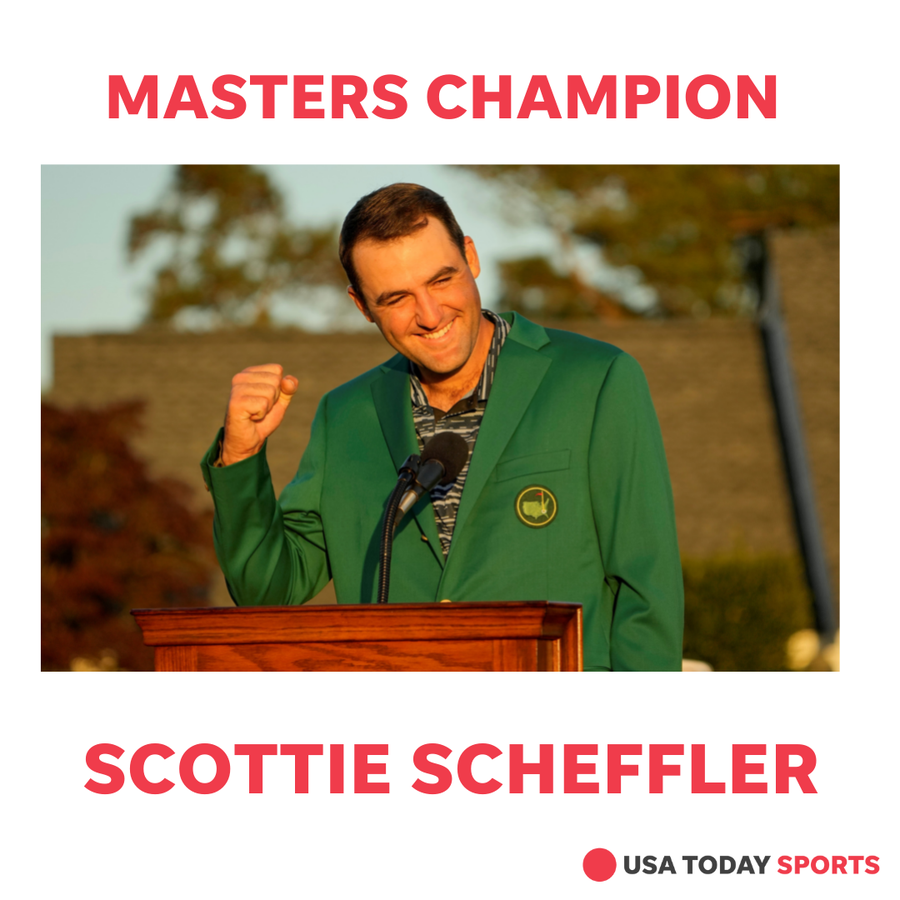 Scottie Scheffler won the 2022 Masters to pick up his first major title.