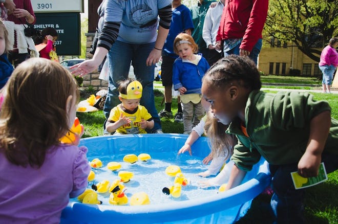 Children enjoy activities at a recent pre-pandemic Duckling Day at the Whetstone branch. The 35th annual Duckling Day will be held from 10:30 a.m. to noon April 30 at the Whetstone branch of the Columbus Metropolitan Library, 3909 N. High St. Because of COVID-19, it will be the first in-person event in two years. Courtesy: Columbus Metropolitan Library.