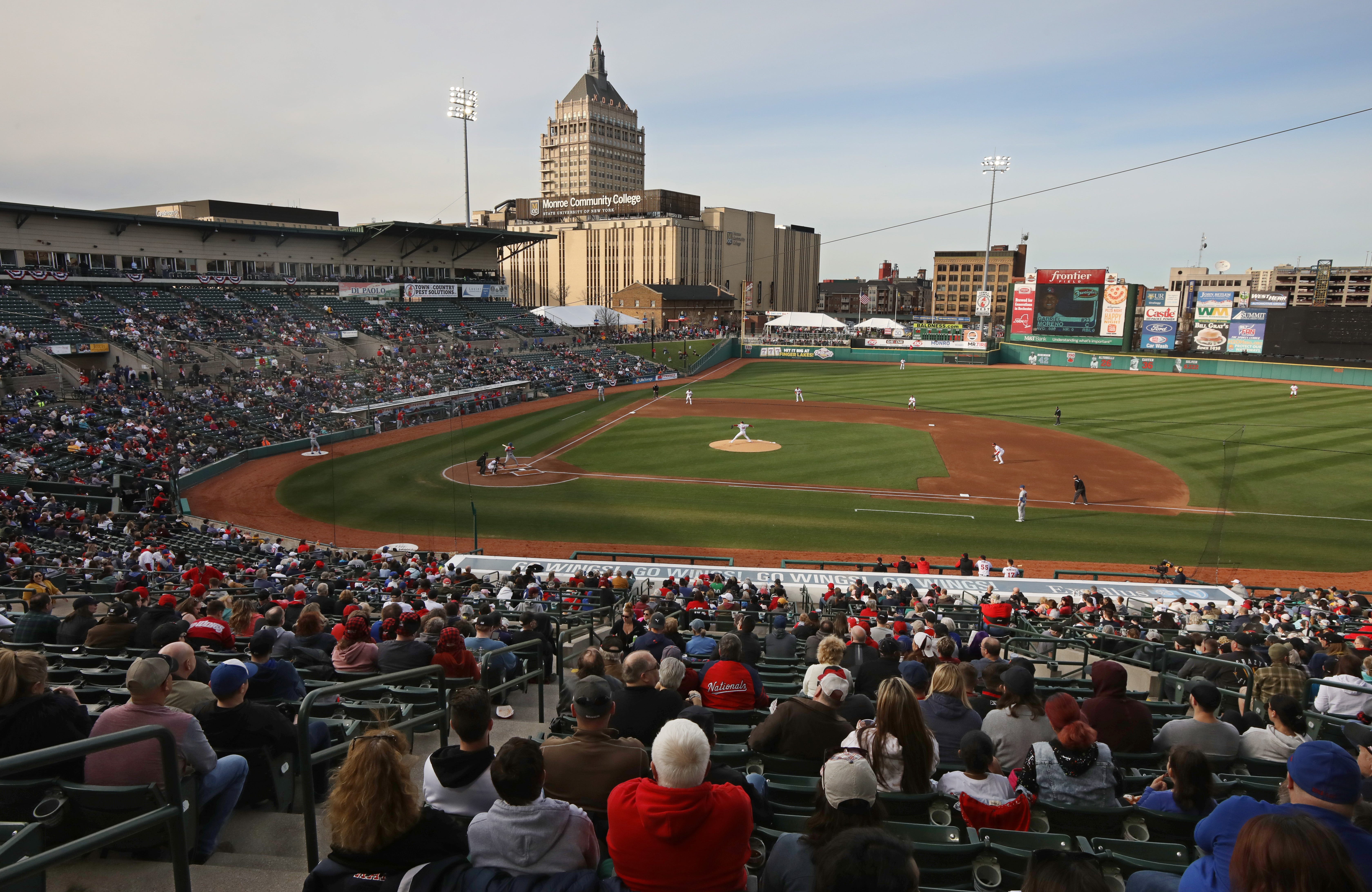Rochester Red Wings festive home opener foiled by Buffalo Bisons