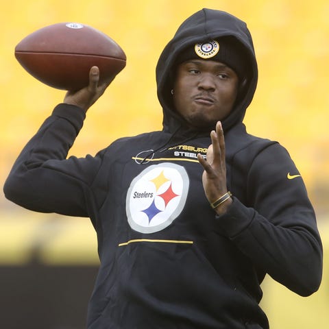 Dwayne Haskins served as a backup for the Pittsbur