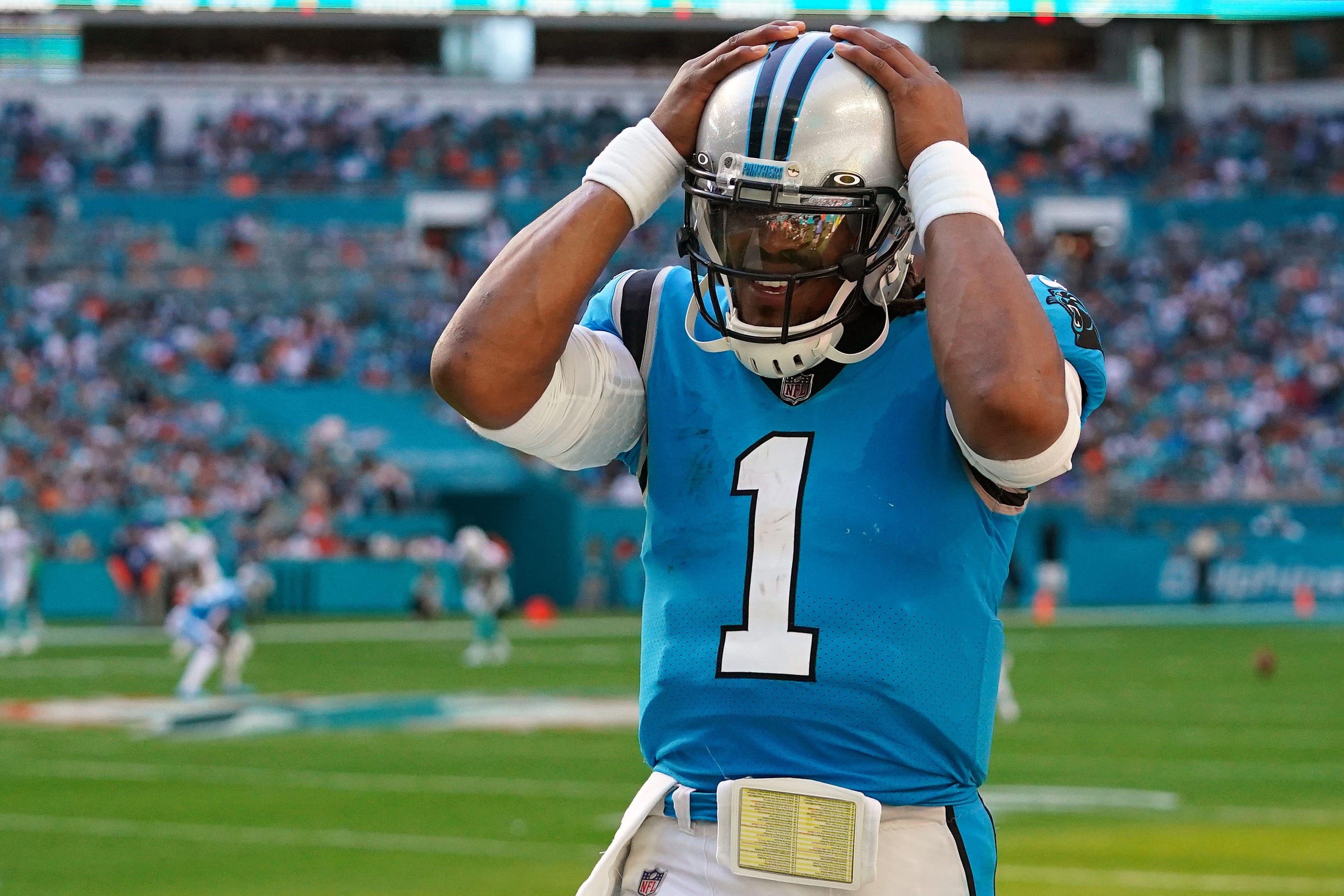 Former Panthers QB Cam Newton makes sexist comments about women in Barstool Sports podcast