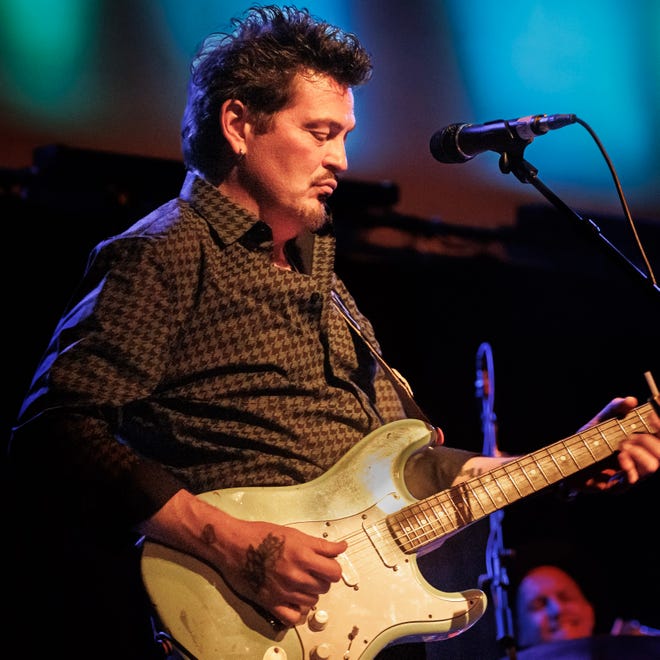 Mike Zito, a five-time Blues Music Award winner, pictured, and Albert Castiglia will partner for the Blood Brothers tour, which will stop Friday in West Yarmouth.