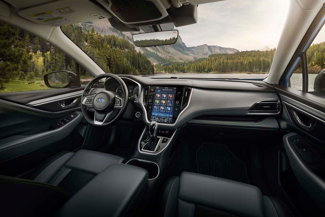 The Outback's freshened models offer Android Auto and Apple CarPlay, WiFi and a suite of driver-assist features.