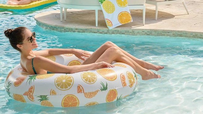 Frontgate is offering some of the best deals on pool floats—save up to 20% now.
